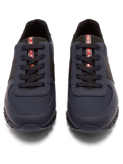 mens prada trainers navy|prada shoes for men.